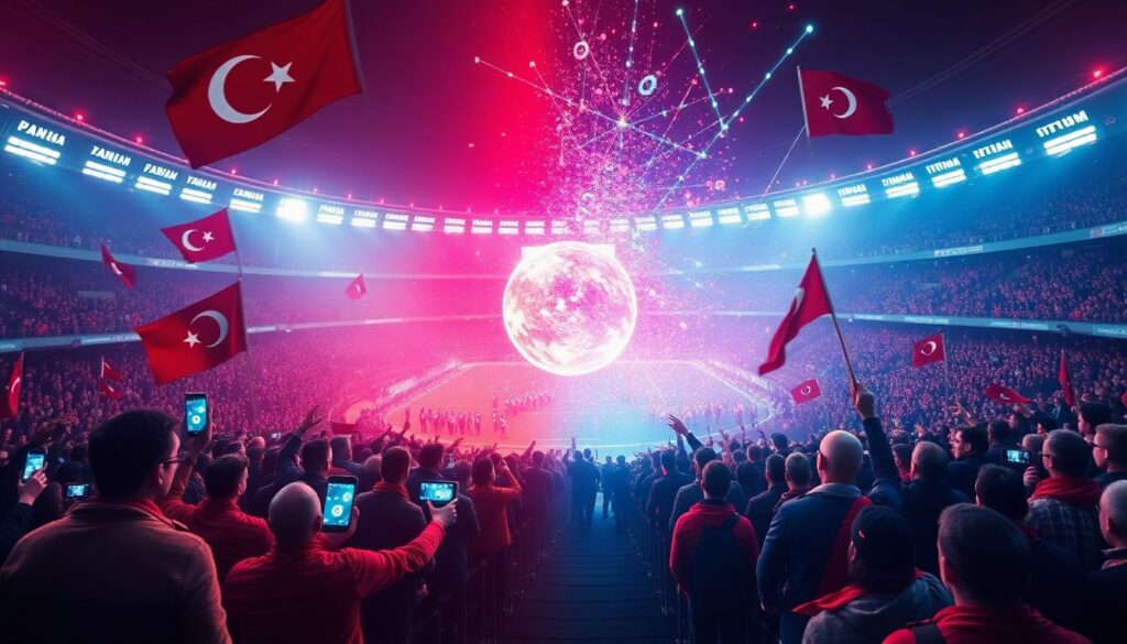 The Evolution of Turkish Football Fan Culture: Chants, Tifos, and Digital Tribes - иллюстрация