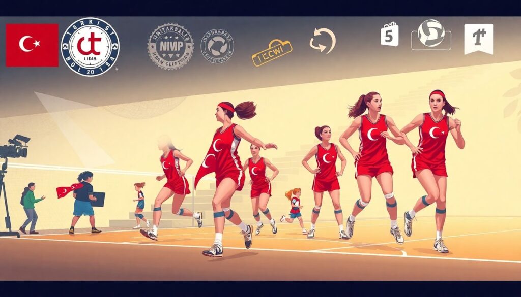 Women in Turkish Sports: Barriers, Breakthroughs, and Inspiring Success Stories - иллюстрация