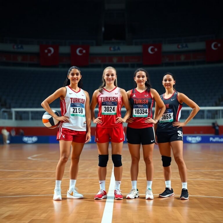Women in turkish sports: trailblazers in athletics, basketball and volleyball