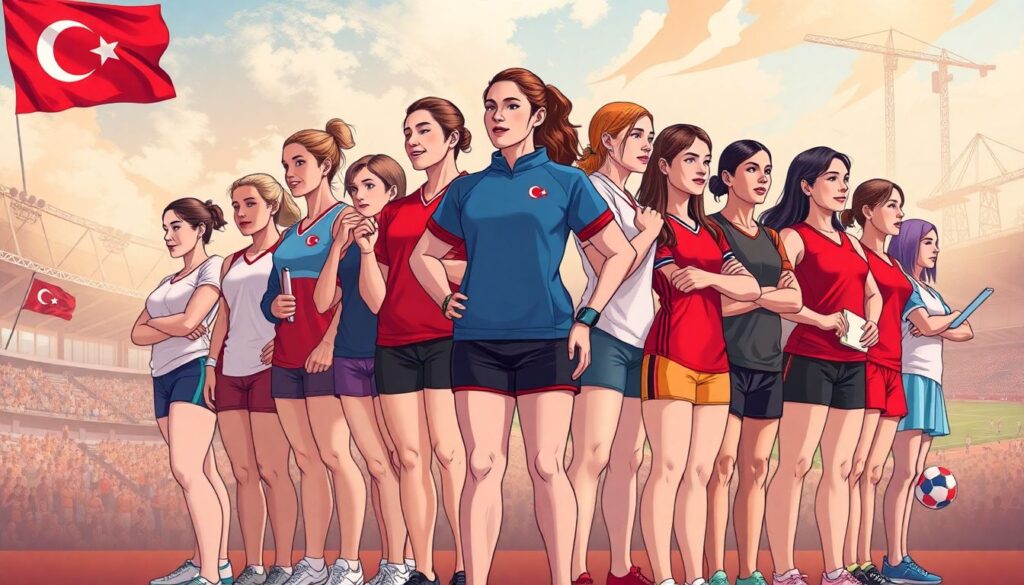 Women in Turkish Sport: Stars, Struggles, and Success Stories Across All Disciplines - иллюстрация