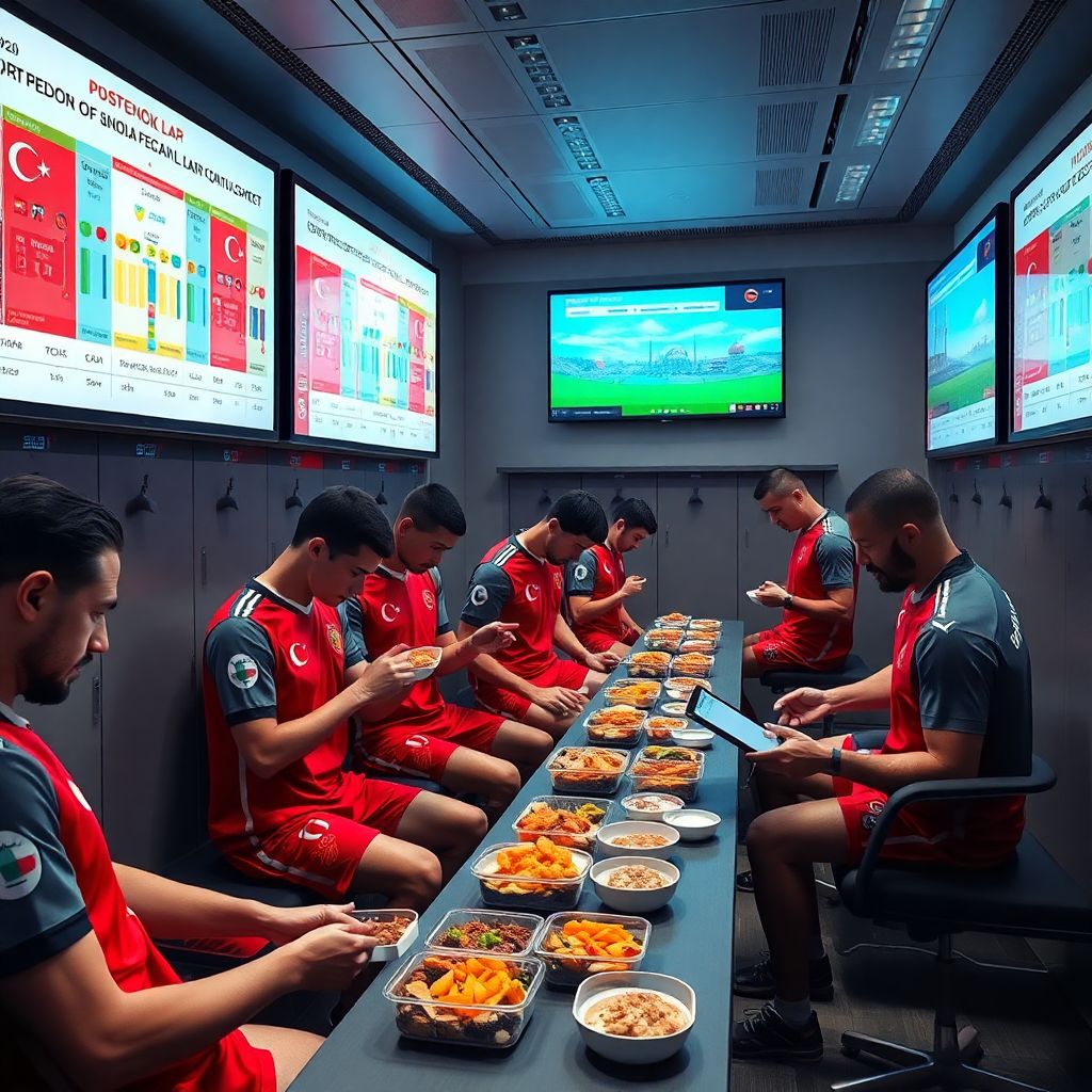 Inside the locker room: nutrition habits of pro athletes competing in turkey