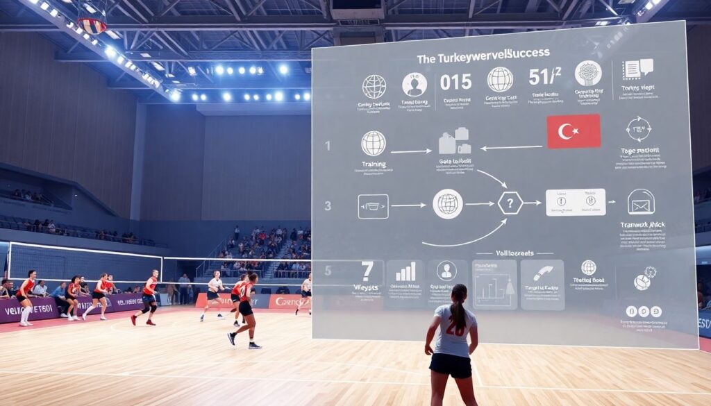 Serving for Glory: The Secret Behind Turkey’s Dominance in Women’s Volleyball - иллюстрация