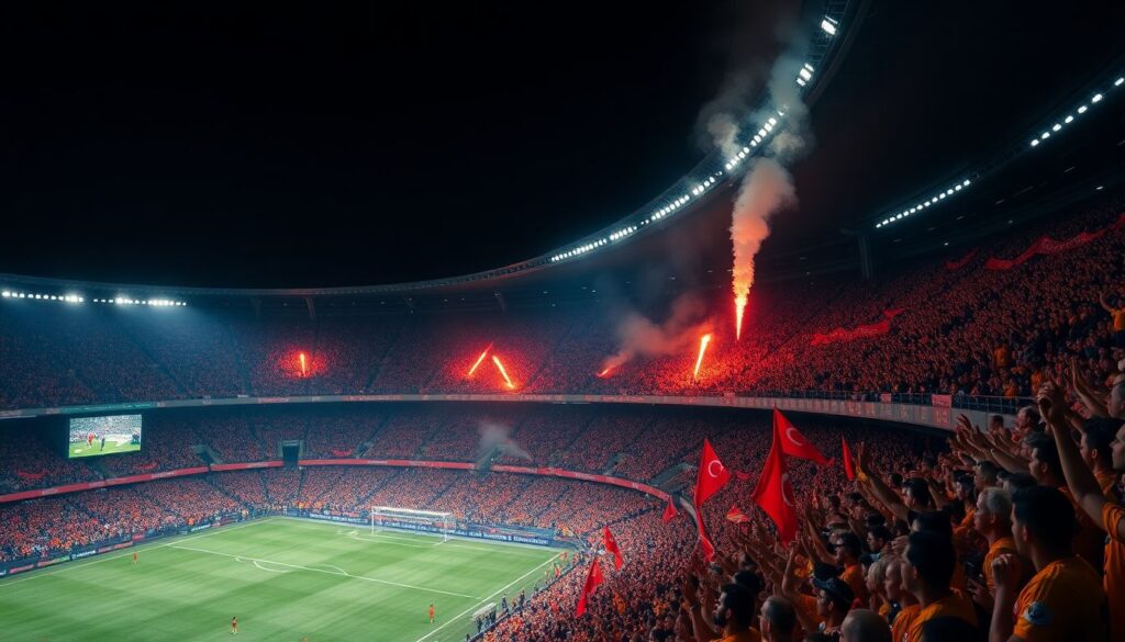 The Role of Fan Culture in Turkish Football: Chants, Tifos, and Unmatched Passion - иллюстрация