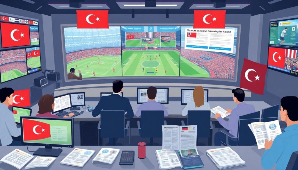 Behind the Headlines: How Sports Journalism in Turkey Covers Global Events - иллюстрация