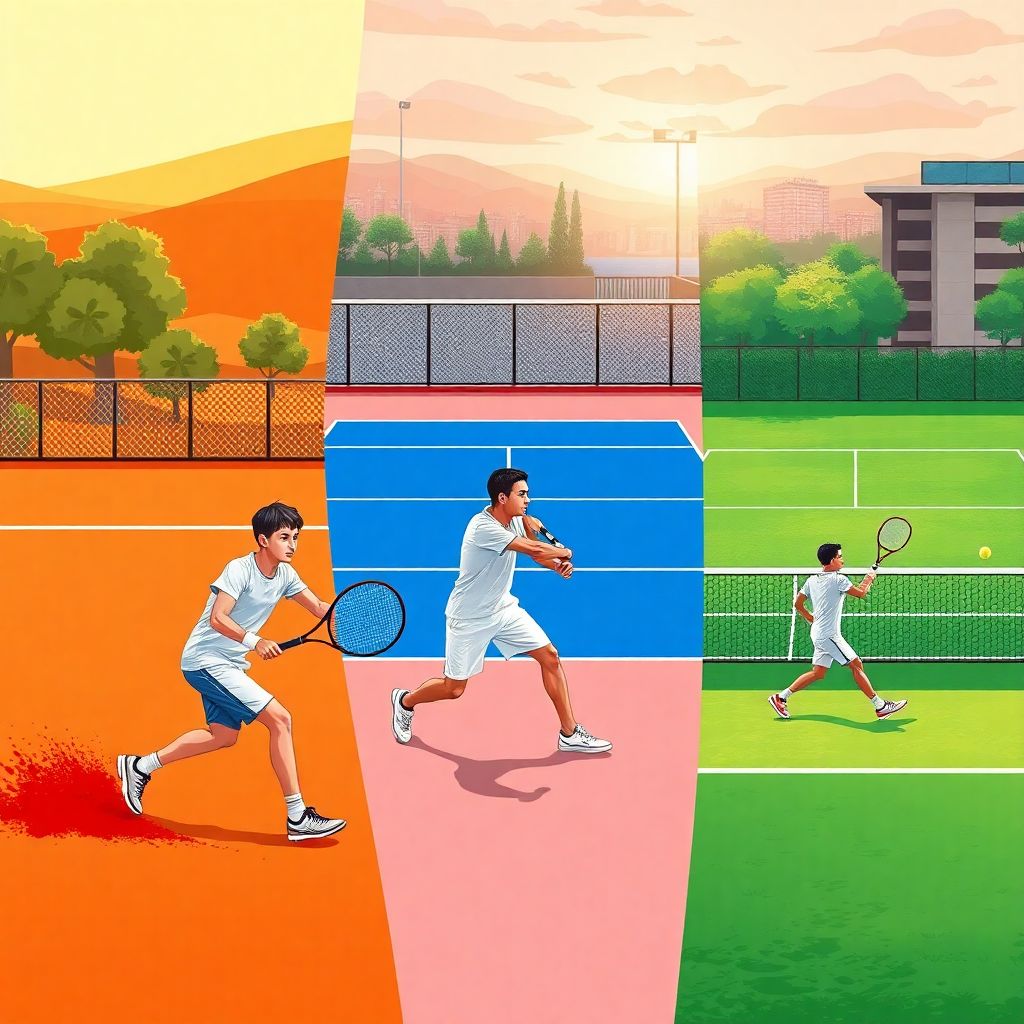 Clay, grass or hard court: which surface best favors turkish tennis players