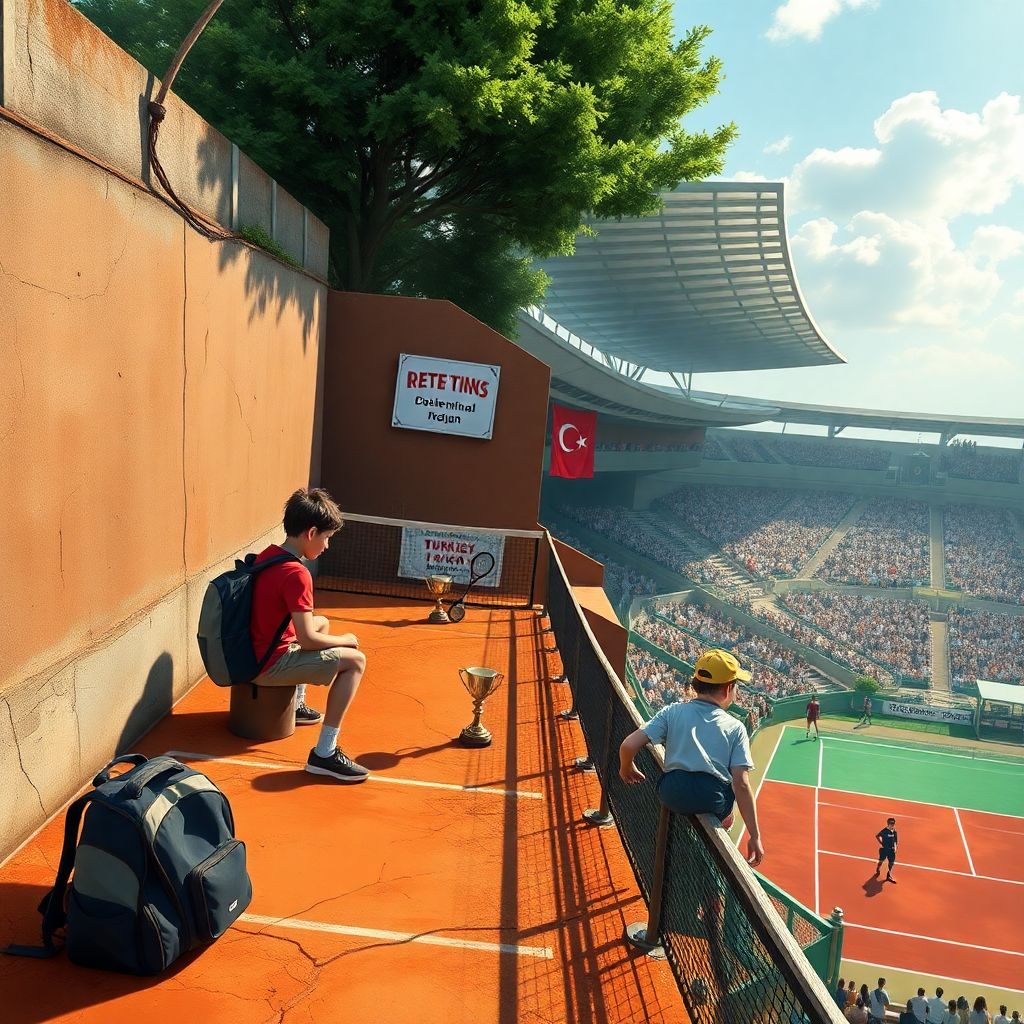 Turkish tennis player career roadmap: from local tournaments to grand slams