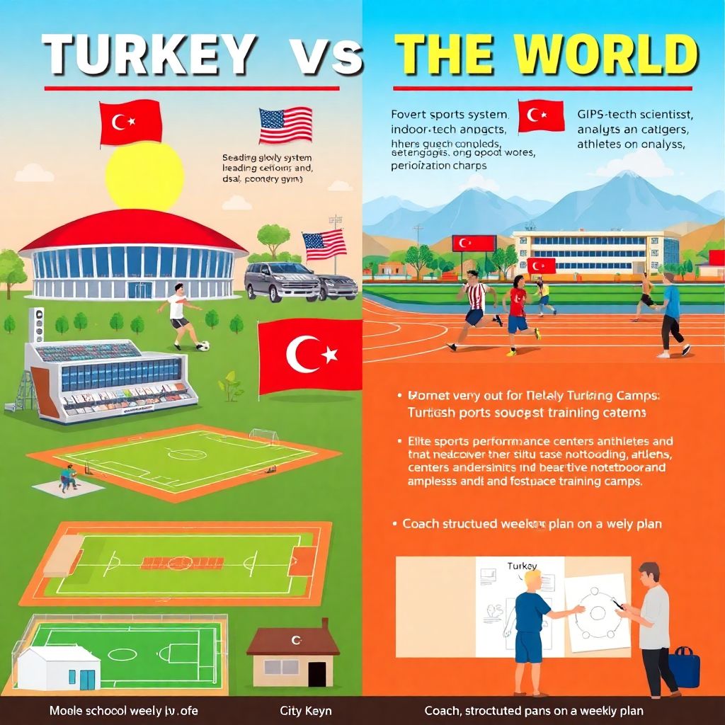 Turkey vs the world: comparing training systems in athletics and team sports
