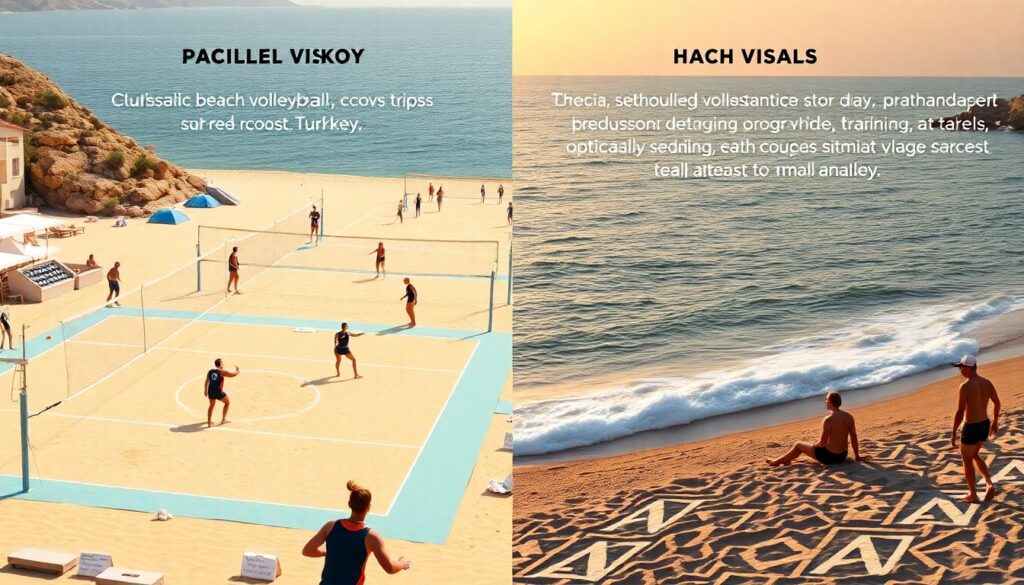 The Rise of Beach Volleyball in Turkey: Hidden Gems on the Mediterranean Coast - иллюстрация