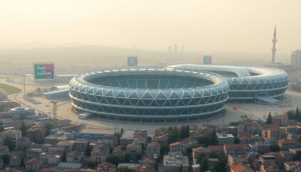 How Hosting International Tournaments Impacts Turkish Cities and Local Sports Culture - иллюстрация