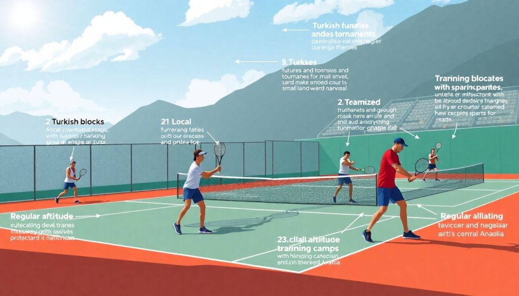 From Village Courts to Grand Slams: The Growth of Tennis Culture in Turkey - иллюстрация