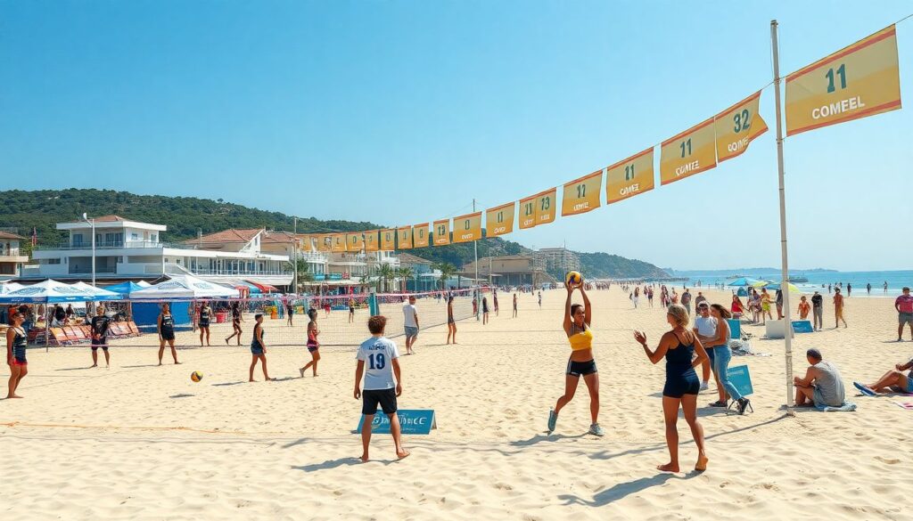Beach Volleyball in Turkey: Hidden Gems Along the Aegean and Mediterranean Coasts - иллюстрация