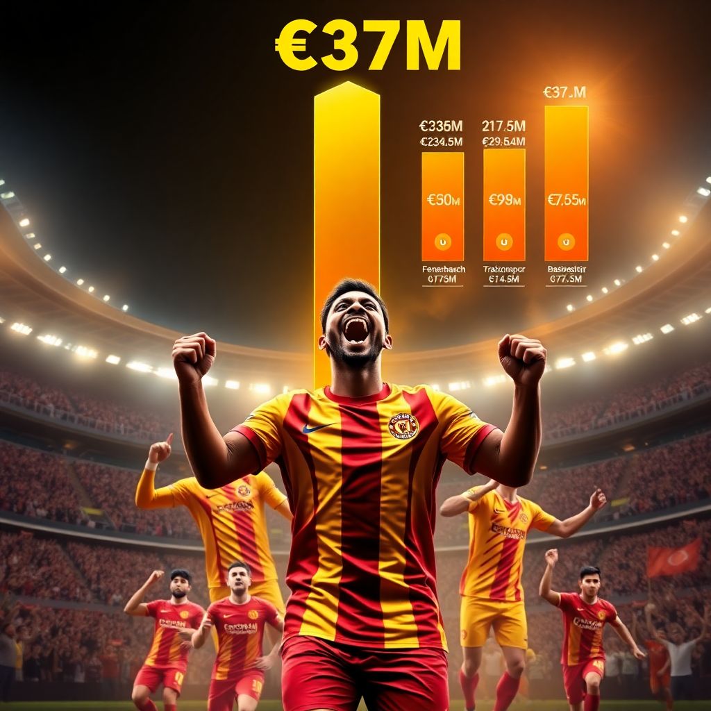 Galatasaray break €330m valuation barrier to dominate turkish football