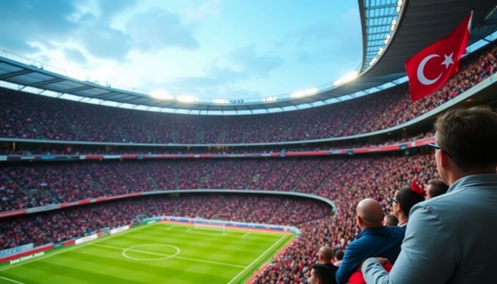 Fan Culture in Turkish Football: Passion, Chants, and Stadium Atmosphere - иллюстрация