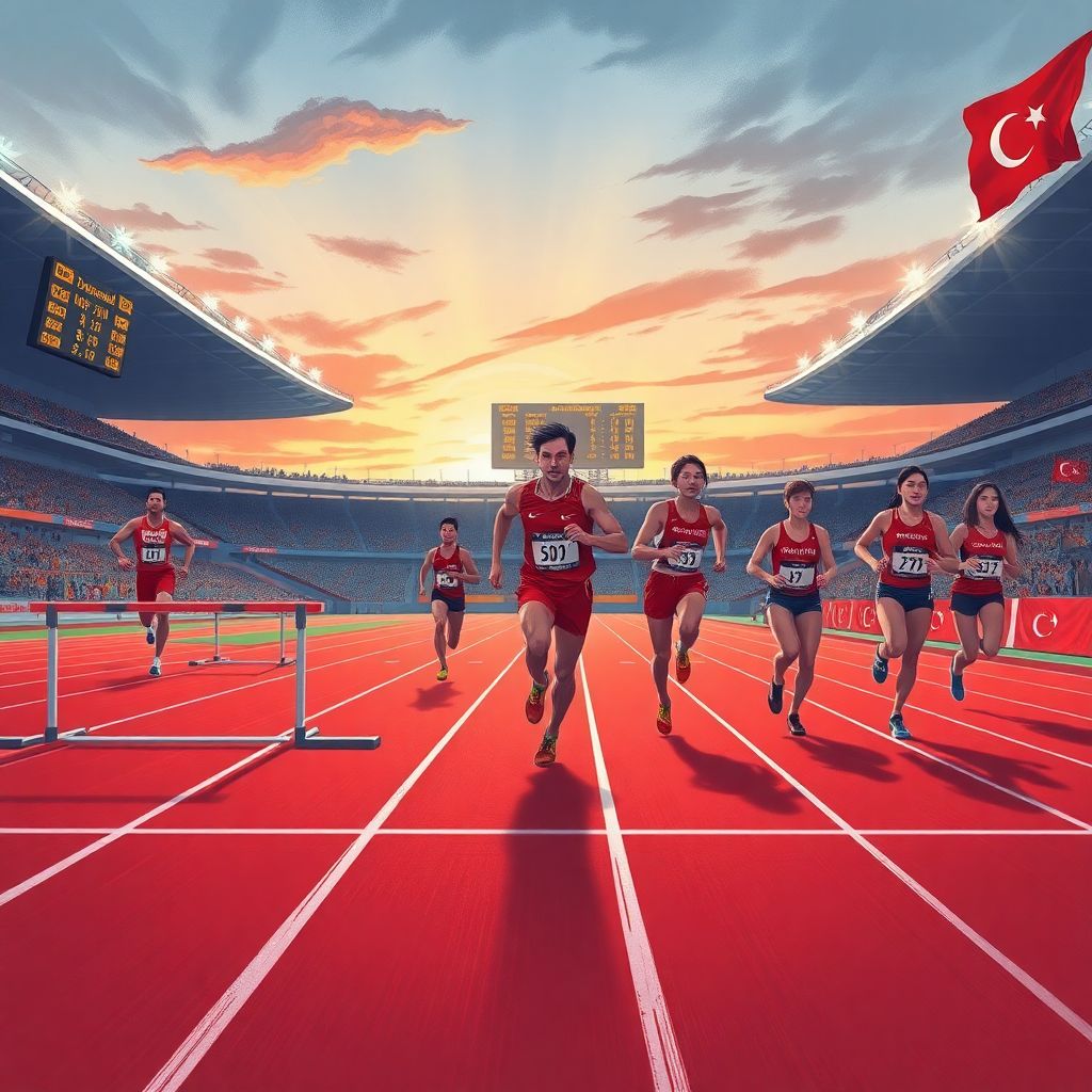 Turkish athletes rewriting the record books in world athletics today