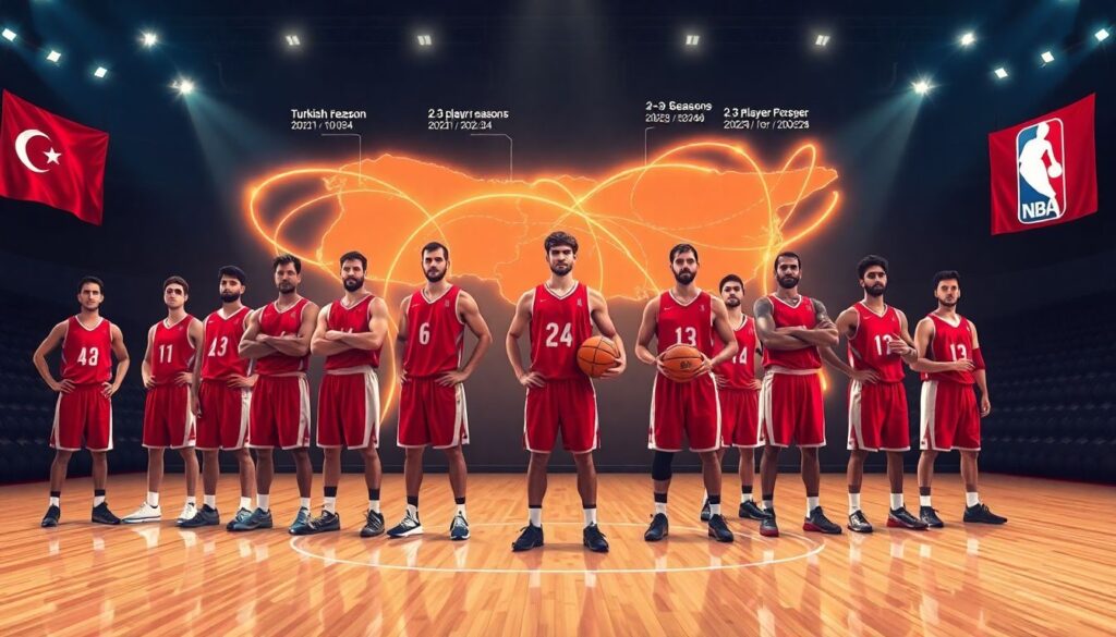 From EuroLeague to the NBA: The Rise of Turkish Basketball Stars - иллюстрация