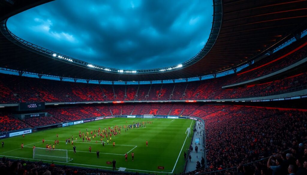 Iconic Stadiums of Turkey: Architecture, Atmosphere, and Historic Matches - иллюстрация