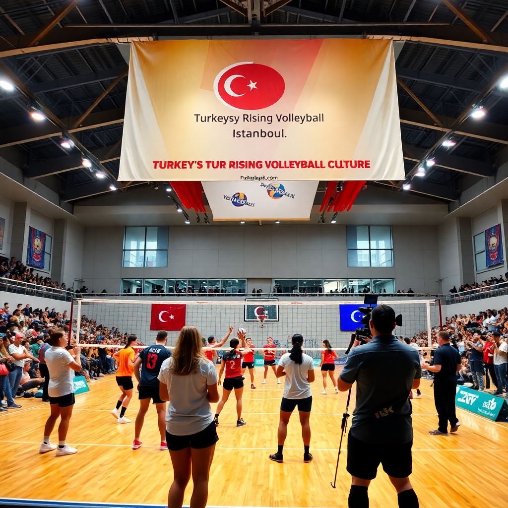 Why volleyball is becoming turkeys most popular indoor sport