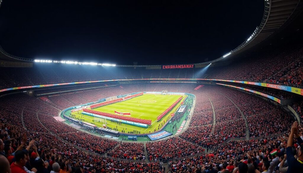 Fan Culture in Turkey: Comparing Atmospheres in Football, Basketball, and Volleyball Stadiums - иллюстрация