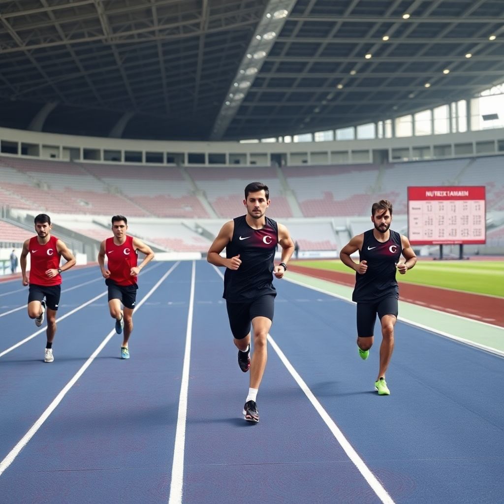 Nutrition and training routines of elite turkish track and field athletes