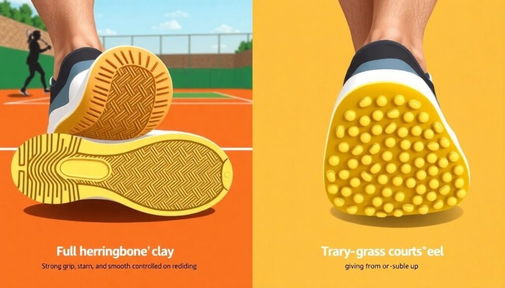 Clay, Grass, or Hard Court: How Surface Types Affect Tennis Players’ Performance - иллюстрация