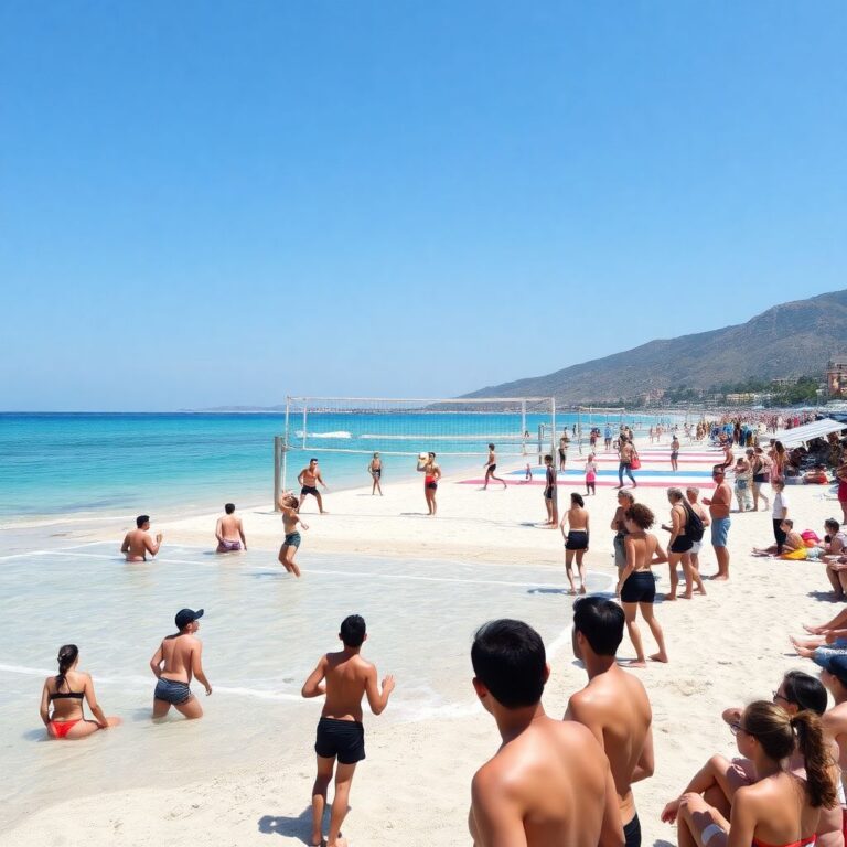 Beach volleyball on turkish coasts: tourism, fitness and pro circuits