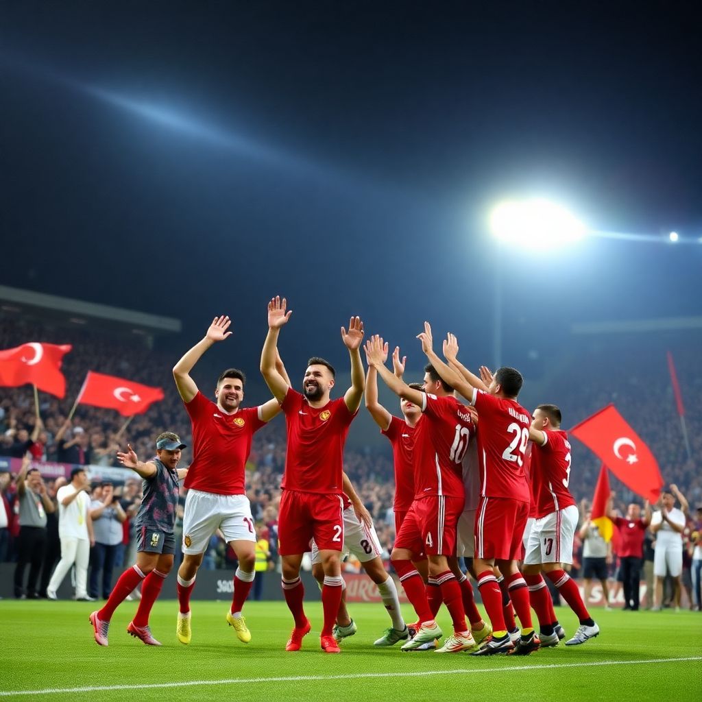 Türkiye surge in Fifa rankings after play-off win over romania