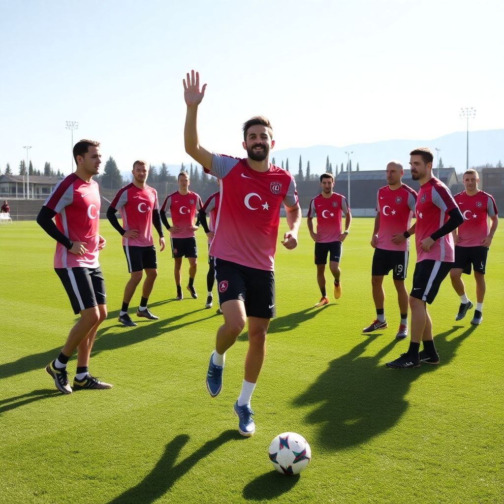 Turkey boost as irfan can kahveci returns to full training vs australia