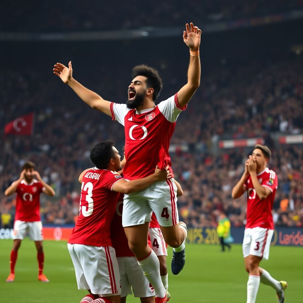 Deniz gul boosts turkey world cup hopes in 4-0 win over north macedonia in istanbul