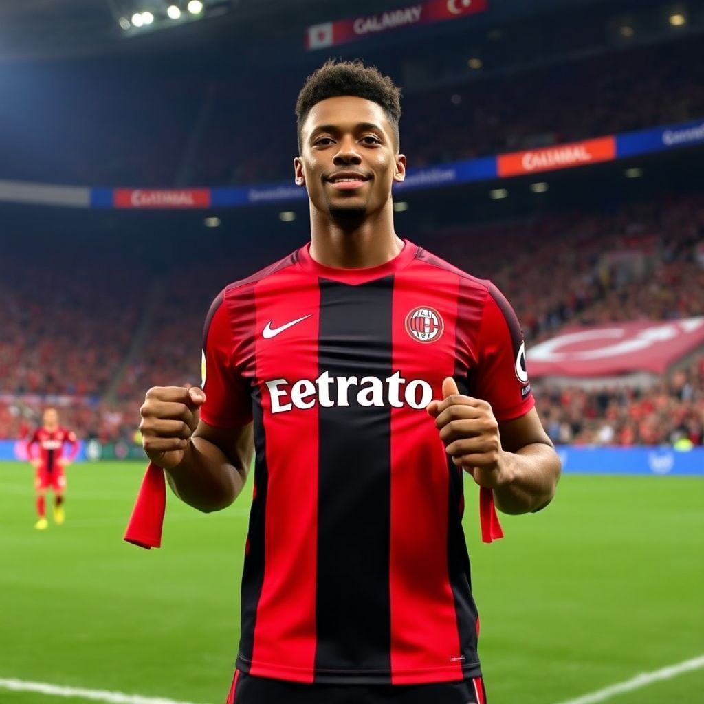 Galatasaray confirm €38 million rafael leão transfer from Ac milan with four-year deal