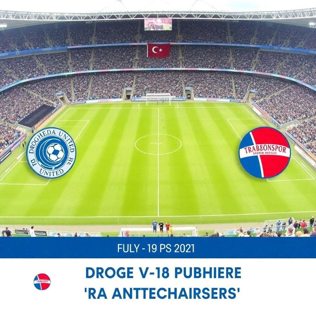 Drogheda united to face trabzonspor in historic türkiye friendly in 2026