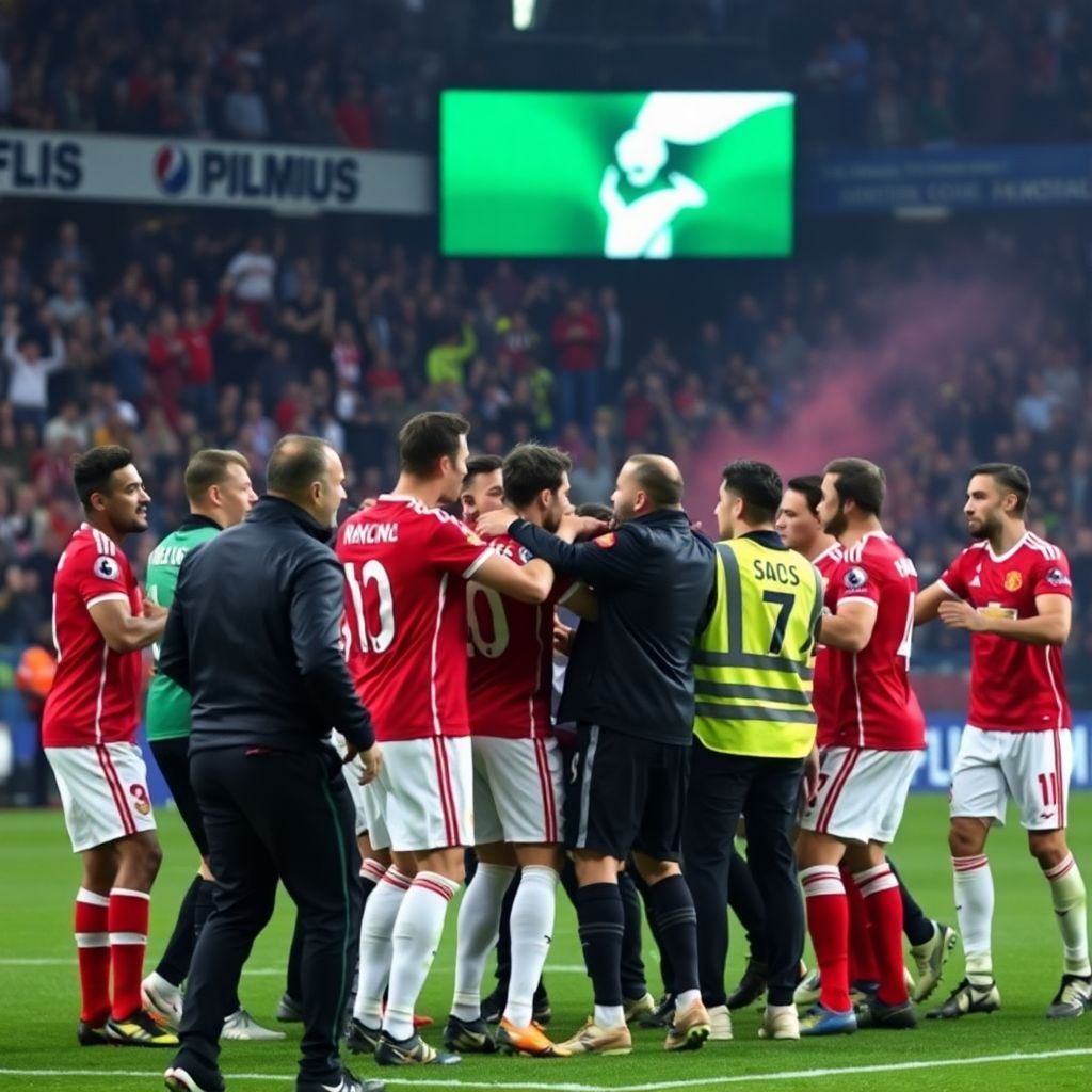 Uefa opens disciplinary proceedings against guendouzi and greenwood after lyon clash